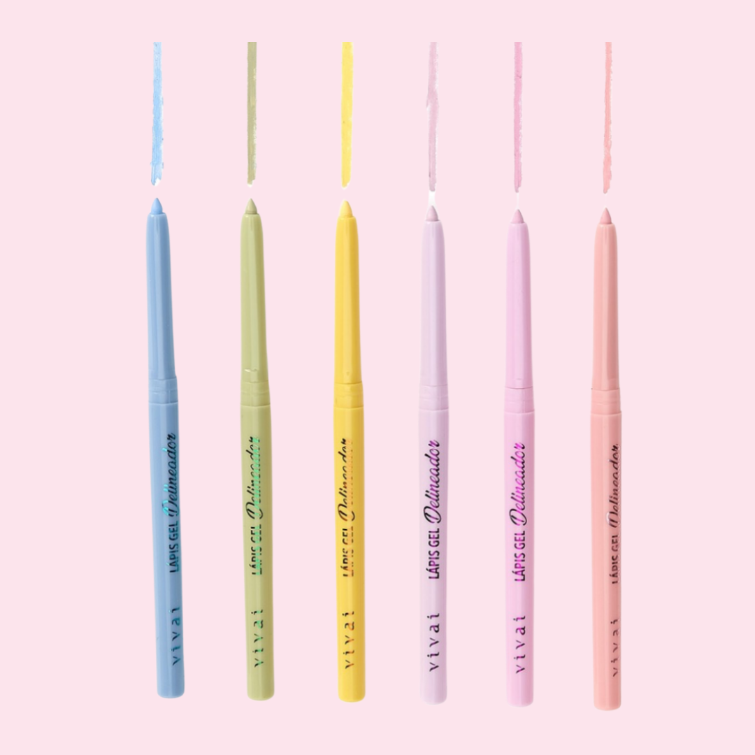 Lápis Gel Delineador Colorido